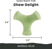 Super Chewer Tough Dog Chew Toys for Aggressive Chewers, Dental Stimulating (Chopper - Small)