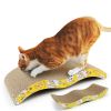 Wave Curved Cat Scratcher Cardboard for Little Cats