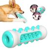 Bite Resistant and Dental Cleaning Dog Chew Toy; Interactive Dog Squeaky Toys