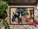 NEW Portuguese Water Dog Cozy Christmas Doormat Front Door Mat Indoor Outdoor Rugs for Entryway, Non Slip Washable Low Pile, 18H X 27W