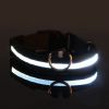 Glow-In-The-Dark Pet Collar; LED Dog Collar For Night Walking; USB charging