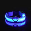 Glow-In-The-Dark Pet Collar; LED Dog Collar For Night Walking; USB charging