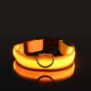 Glow-In-The-Dark Pet Collar; LED Dog Collar For Night Walking; USB charging